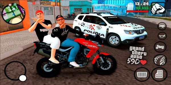 Motovlog GTA ภาพหน้าจอ 1