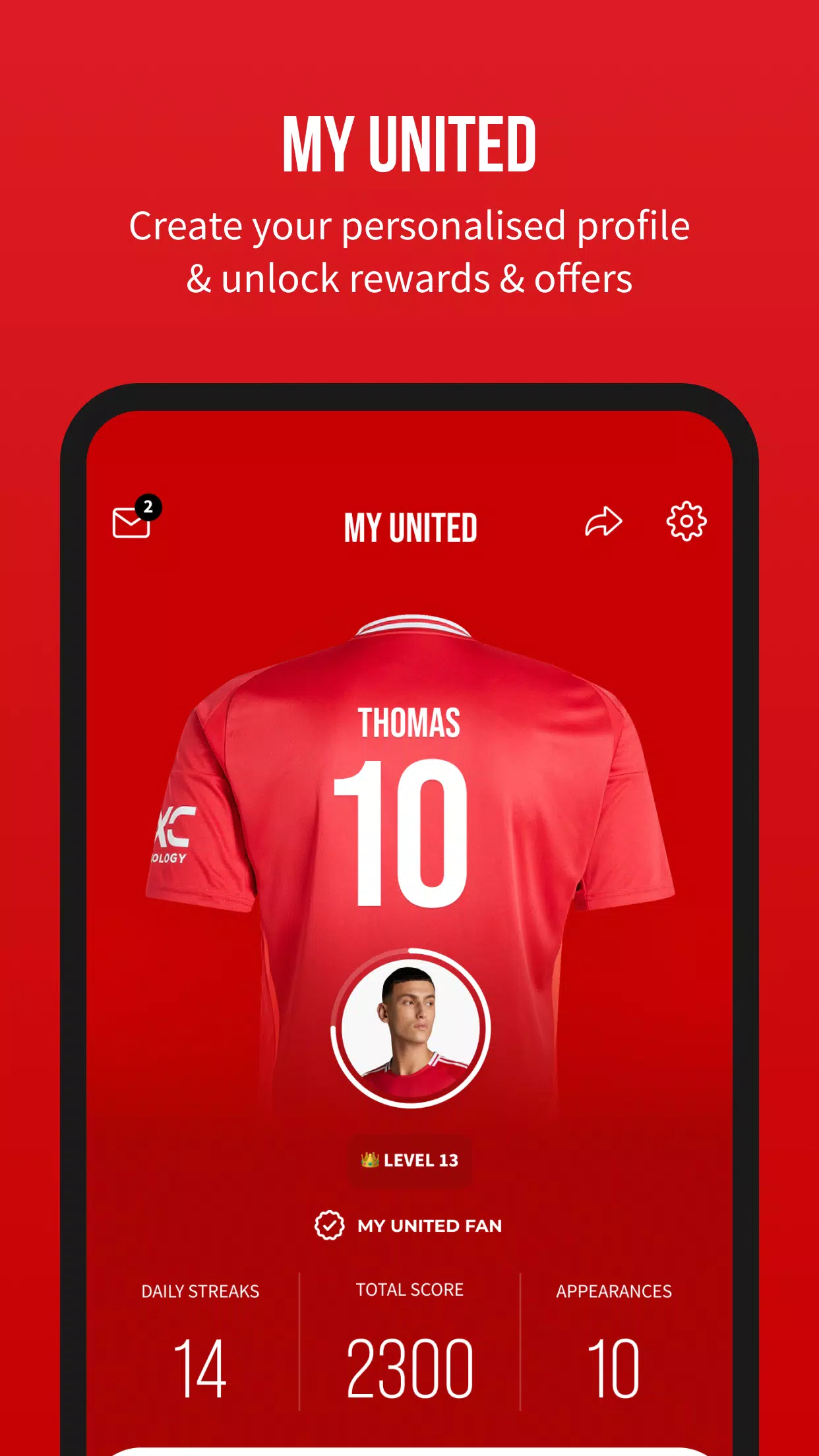 Manchester United Official App 스크린샷 3