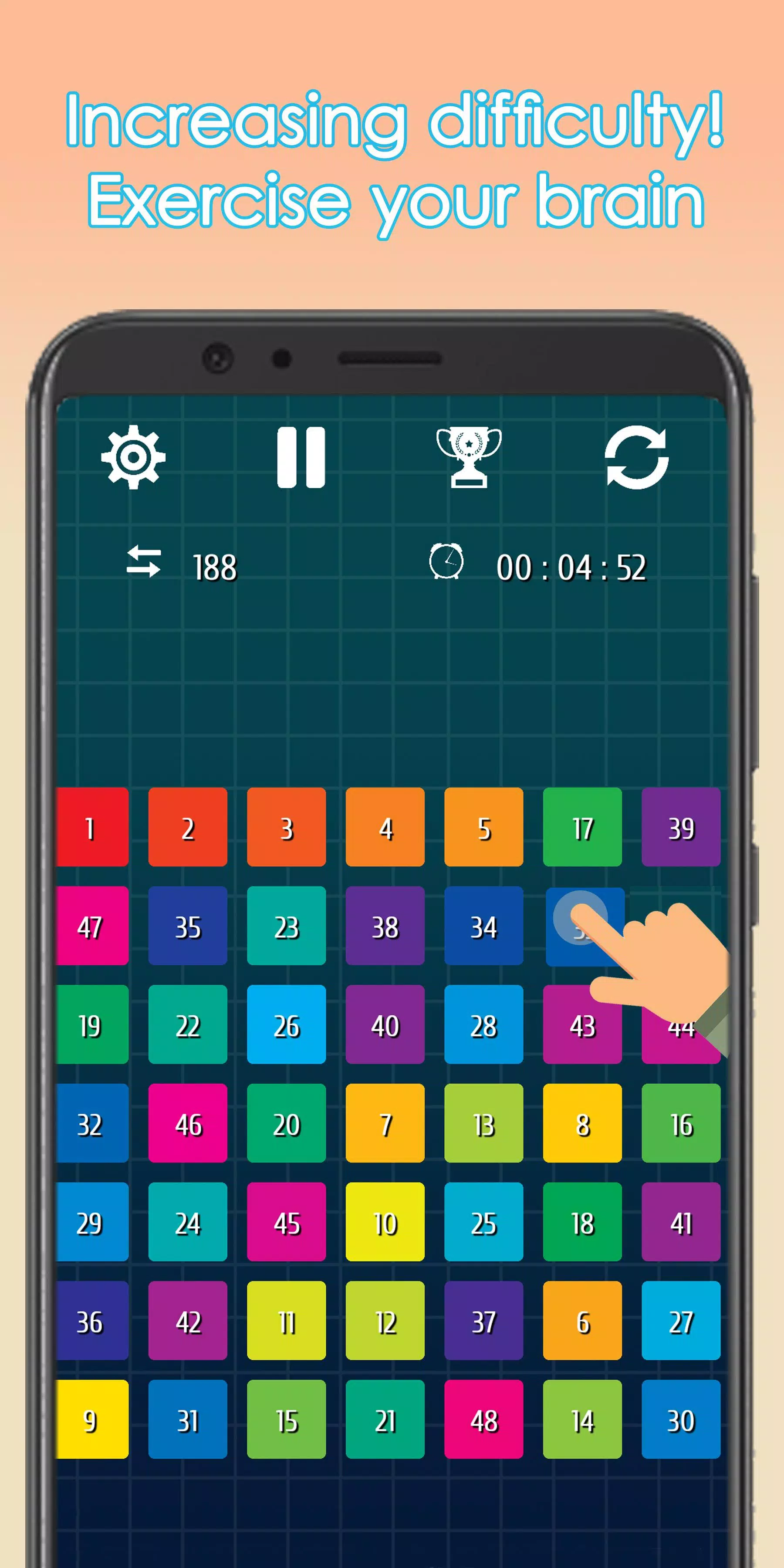15 Puzzle -Fifteen Puzzle Game Captura de pantalla 3