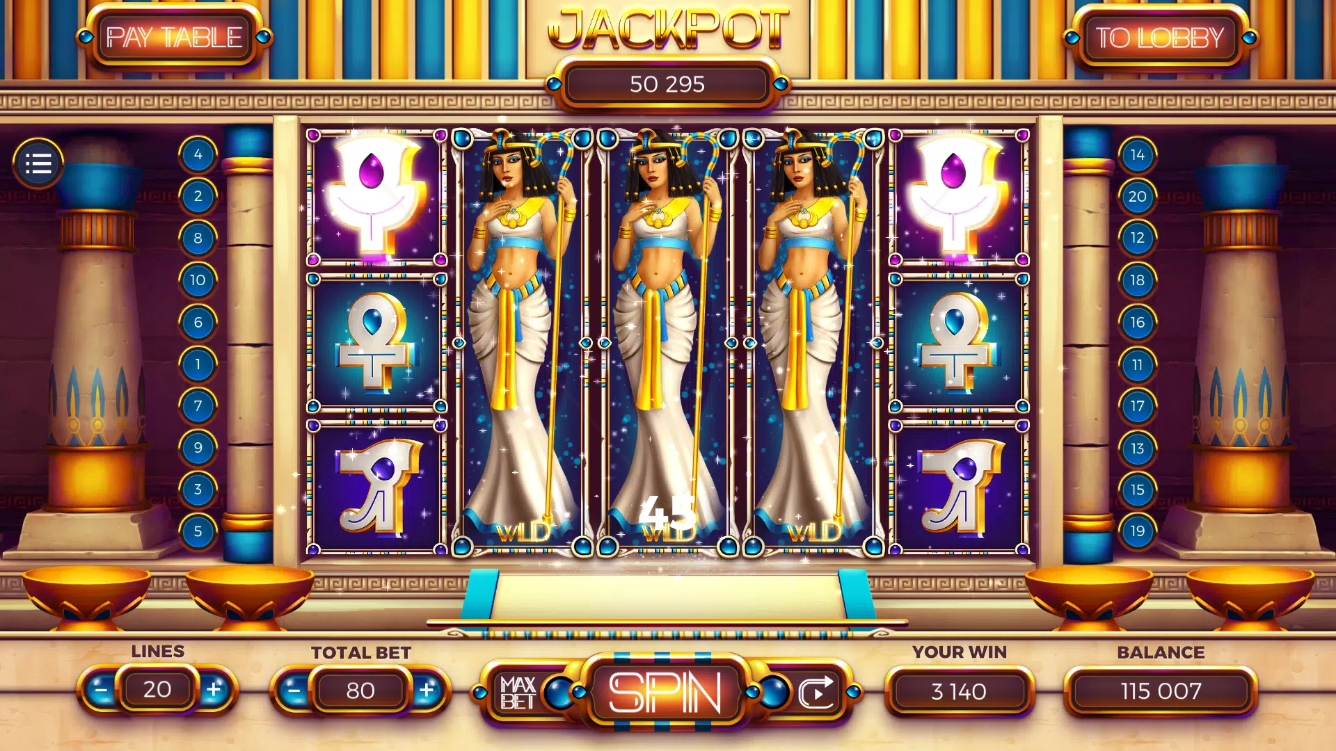 Schermata Gold Voyage Slots casino games 2