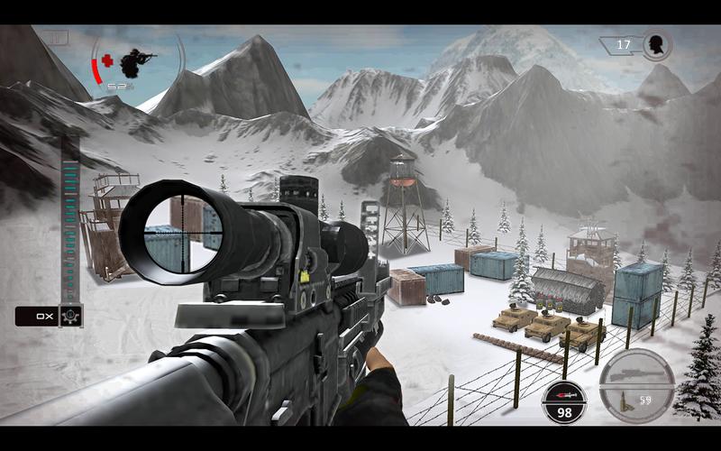 Mountain Sniper Shooting: FPS Zrzut ekranu 1