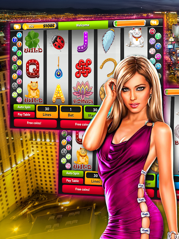 Lucky Vegas Slots - Free Vegas Скриншот 2