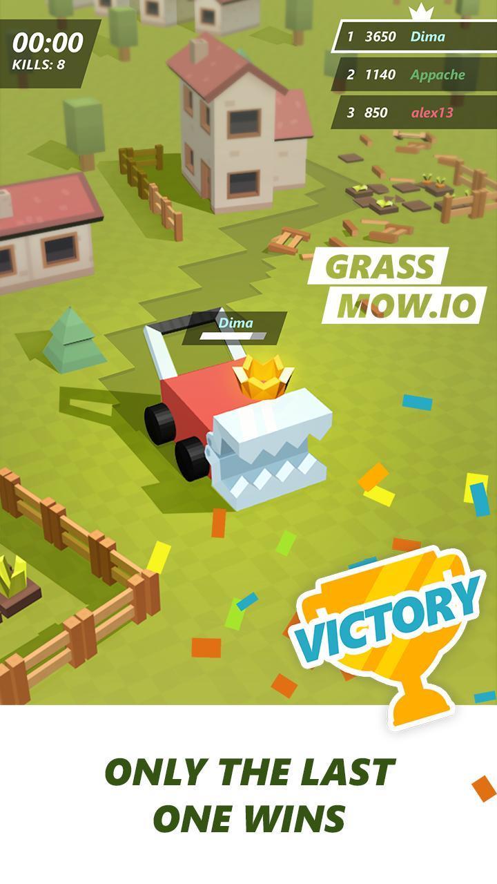 Grass mow.io - survive 螢幕截圖 2