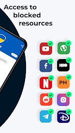 VPN Ukraine - Get Ukrainian IP应用截图第2张