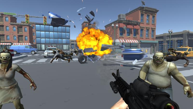 Zombie Shooting 3D Offline 螢幕截圖 0