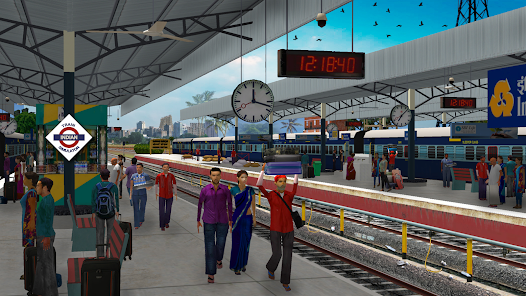 Indian Train Simulator Mod 螢幕截圖 0