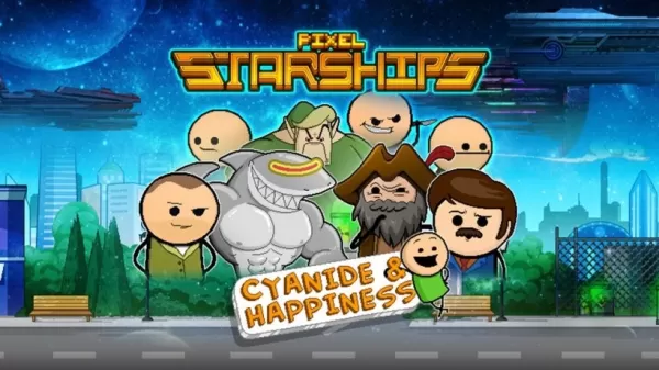 Pixel Starships: сотрудничество с Cyanide & Happiness
