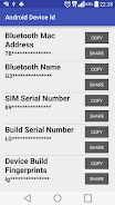 Device Id for Android Captura de pantalla 1