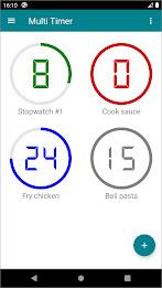 Multi Timer: concurrent timers Ảnh chụp màn hình 0