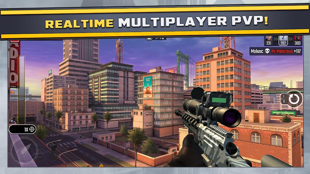 Pure Sniper: Gun Shooter Games Mod应用截图第3张