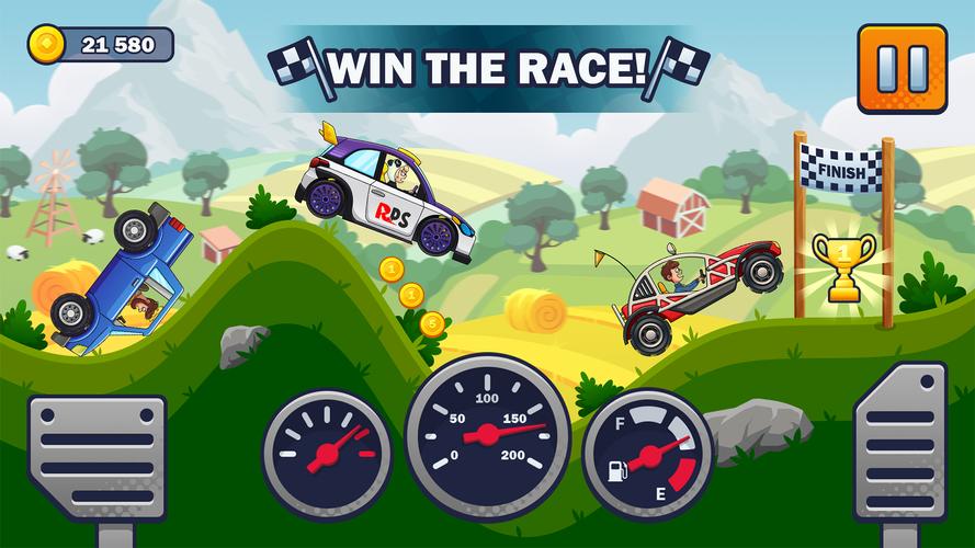 Racing Hills! Offroad Car Game应用截图第0张