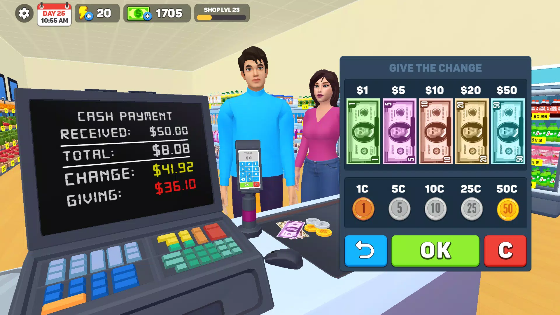 My Supermarket Simulator 3D 螢幕截圖 2