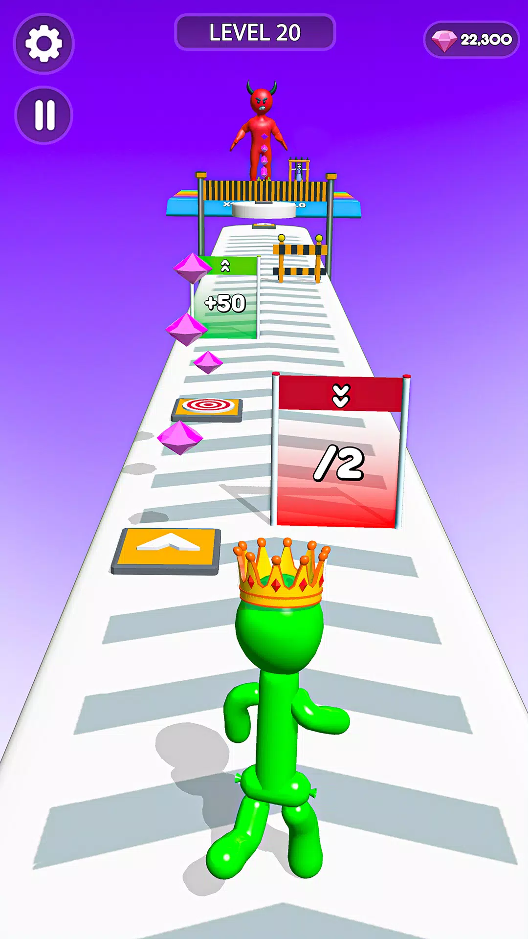 Screw-Man Rush 3D 螢幕截圖 1