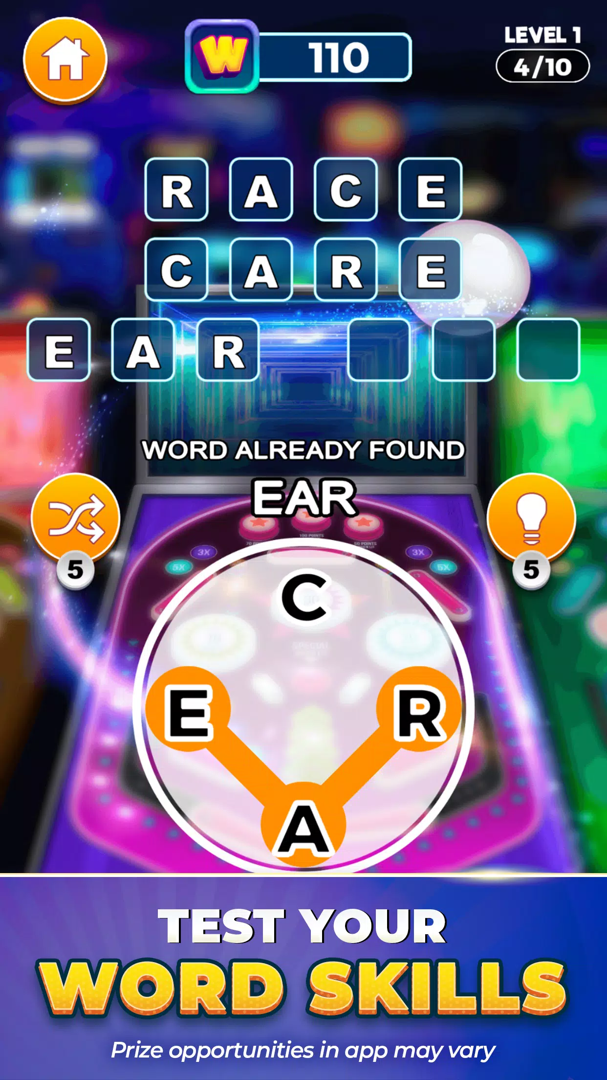 PCH Wordmania 螢幕截圖 2