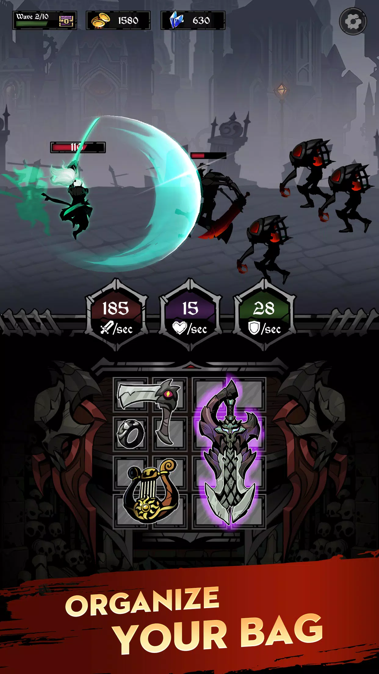 Relic Bag: Shadow Hunter 螢幕截圖 0
