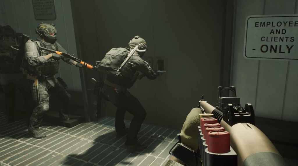 bereit oder nicht Schrotflintenspiel