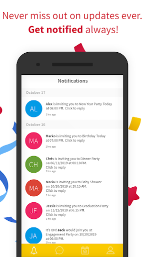 Party n Event Invitation Maker by Party Signup 螢幕截圖 2