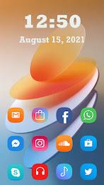 Oppo ColorOS 12 Launcher ဖန်သားပြင်ဓာတ်ပုံ 1
