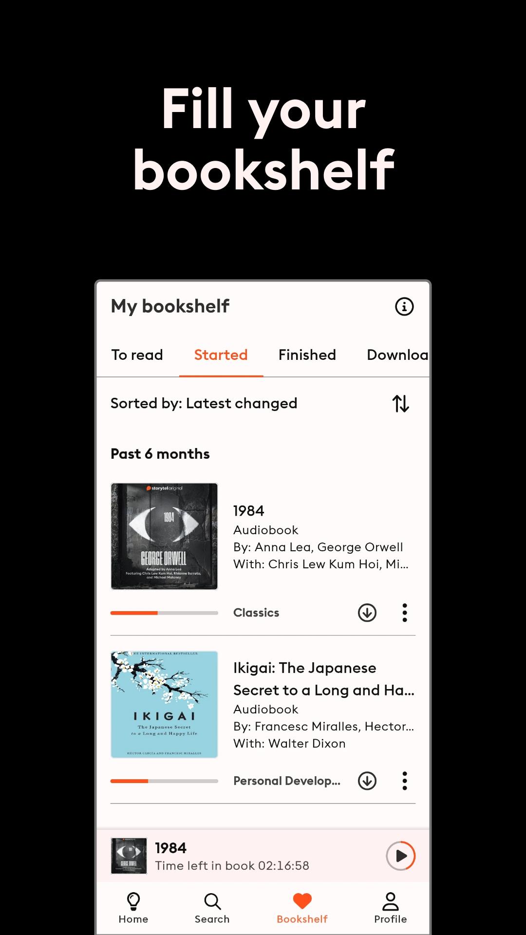 Storytel: Audiobooks & Ebooks 螢幕截圖 3