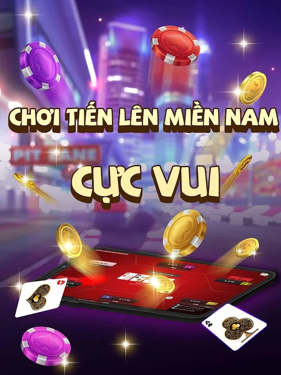 Tiến Lên: Tien len mien nam, tien len - OFFLINE Screenshot 0