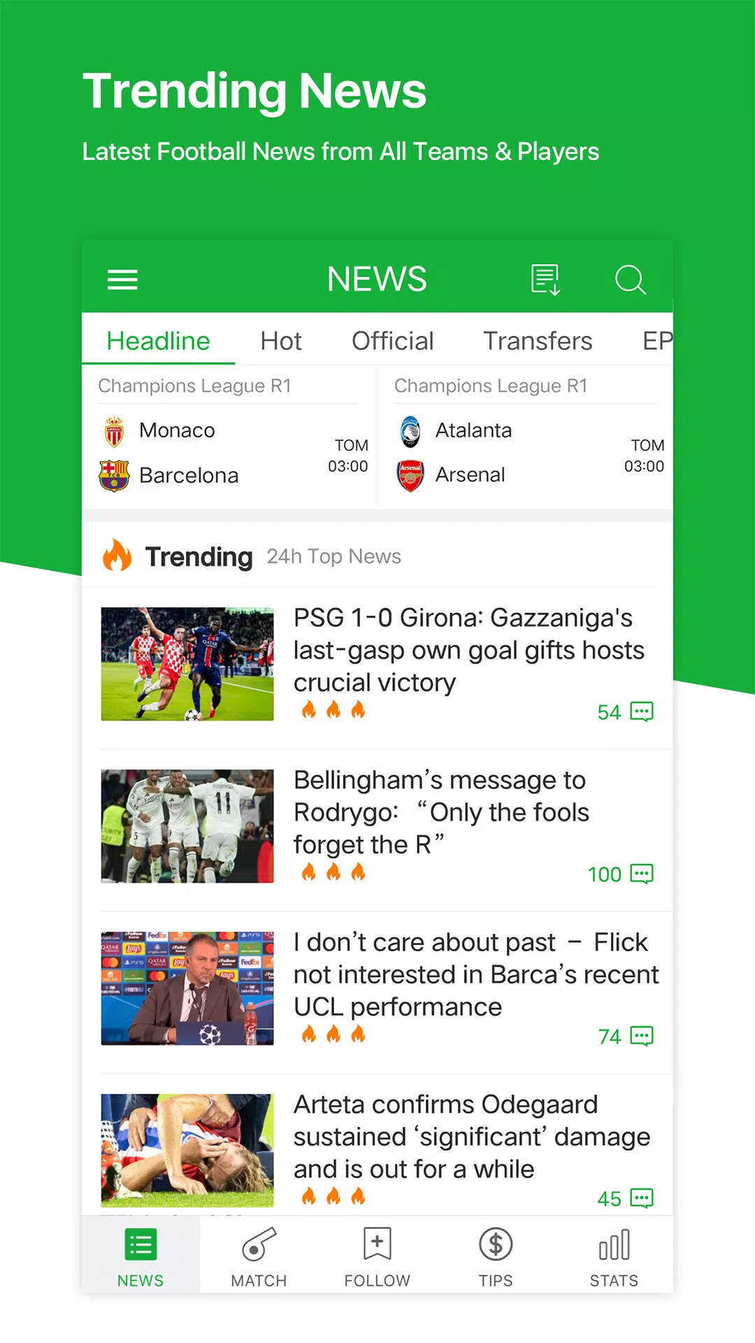 All Football - Scores & News スクリーンショット 0
