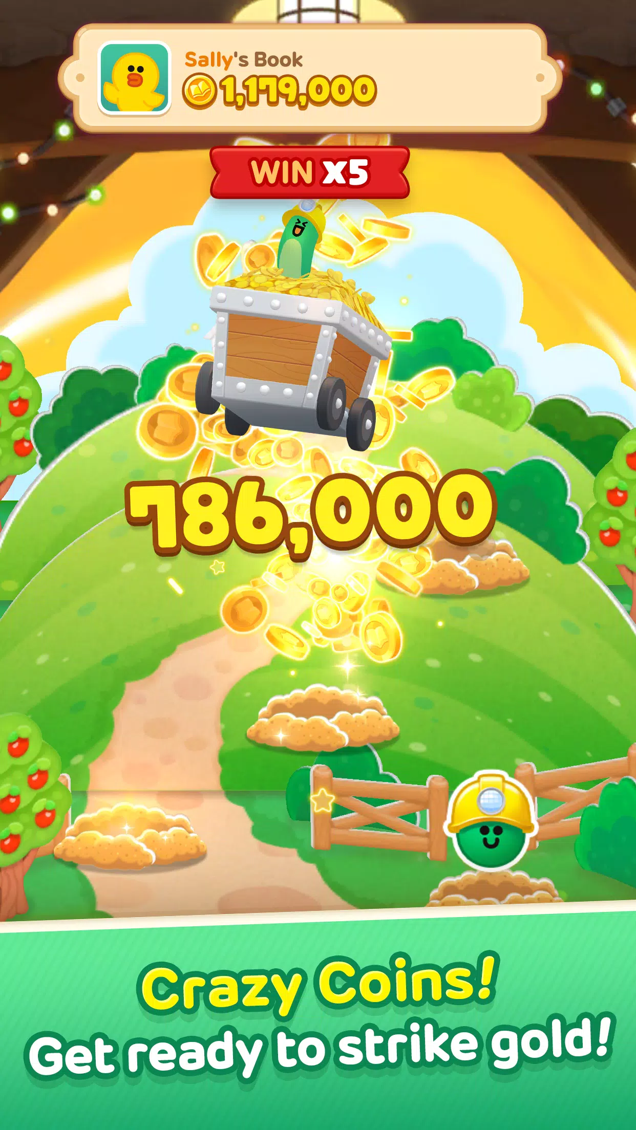 LINE Magic Coin - Coin Game! Capture d'écran 1