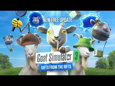 Goat Simulator 3 multiverso de expansión sin sentido