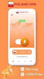 Poland VPN - Private Proxy Screenshot 0