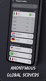 BlazeStride VPN ဖန်သားပြင်ဓာတ်ပုံ 2