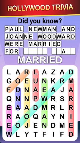 Schermata Word Search World Hollywood 2