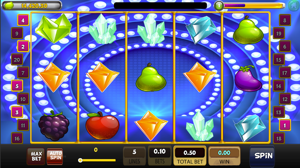 Royal Slot Style Machine Free Spins Pro Style スクリーンショット 1