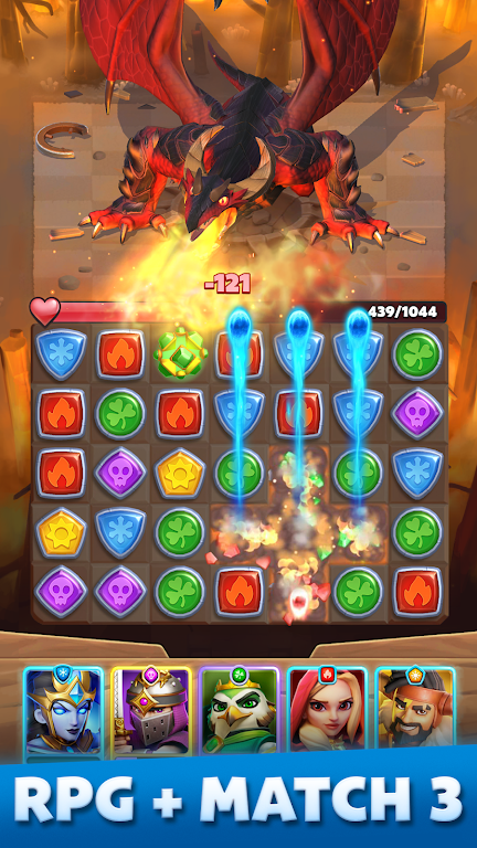 Schermata Puzzle Breakers: Match 3 RPG 2