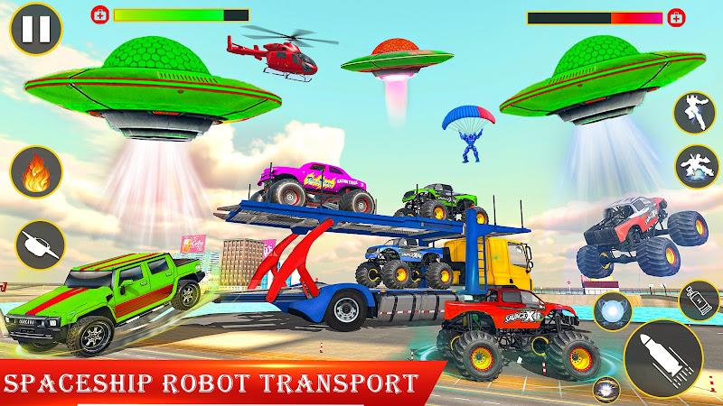 Space Robot Transform Games 3D 螢幕截圖 1