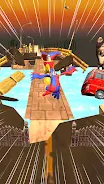 Cartoon Bird Runner: Circus Captura de pantalla 1