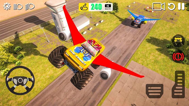 Flying Car Games 3D Simulator Zrzut ekranu 0