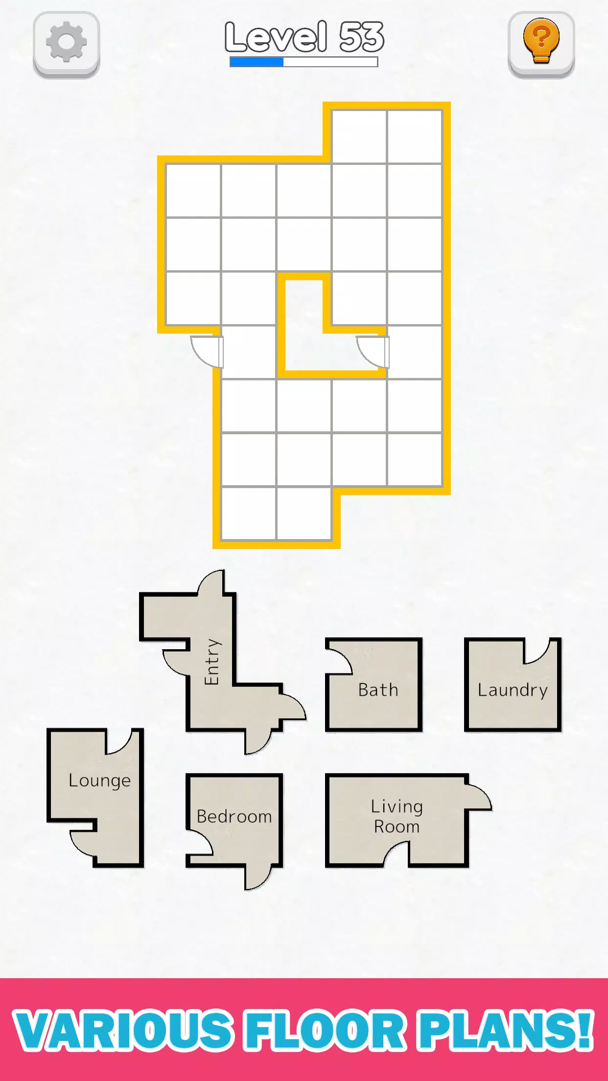 Room Sort - Floor Plan Game Captura de pantalla 2