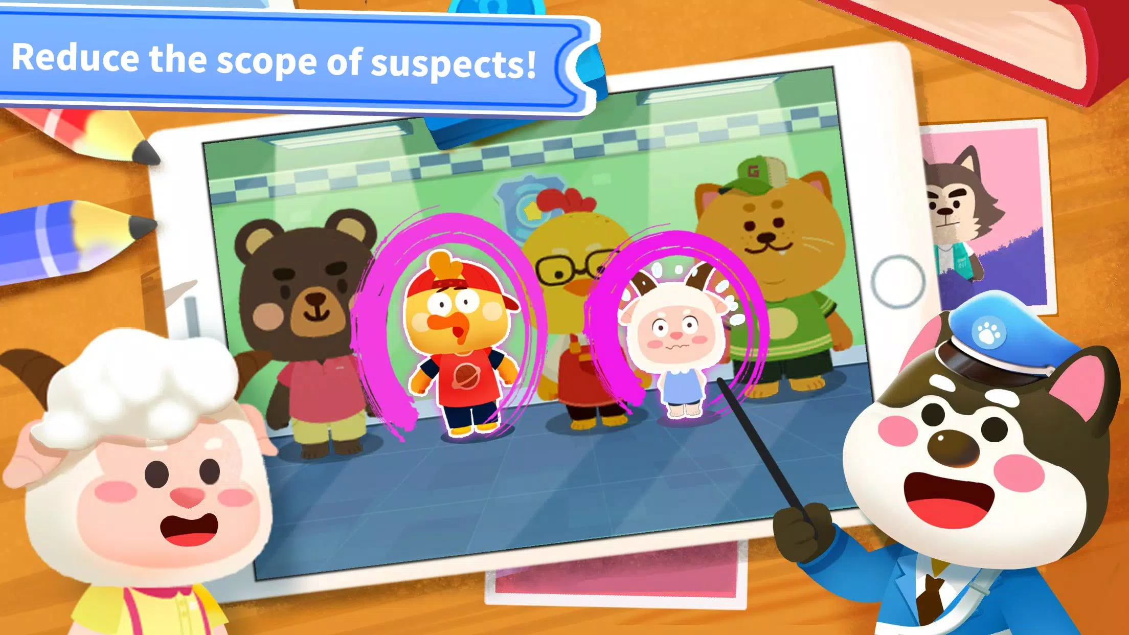 Little Panda’s Police Station应用截图第2张