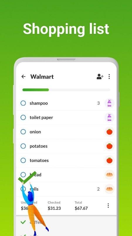 Grocery Shopping List Listonic Screenshot 1