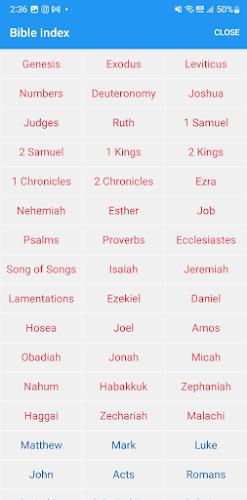Offline english bible - kjv应用截图第1张