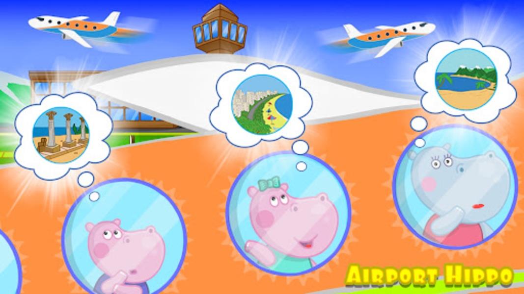 Hippo: Airport adventure 螢幕截圖 3