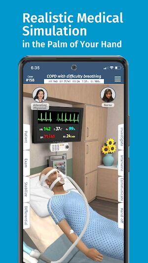 Full Code Medical Simulation Zrzut ekranu 3
