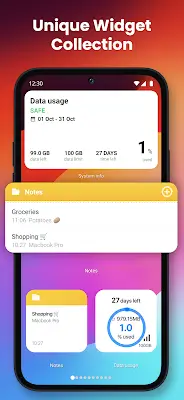 IOS Widgets ภาพหน้าจอ 3