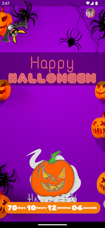 How long until Halloween? Captura de tela 1