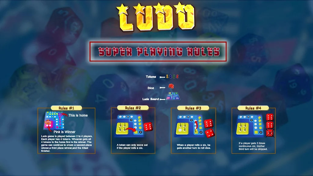 Ludo Super Playing: The Amazing Game 螢幕截圖 2