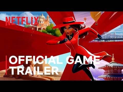 Carmen Sandiego Netflix game art
