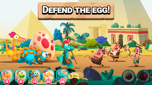 Dino Bash Travel Through Time Screenshot 3
