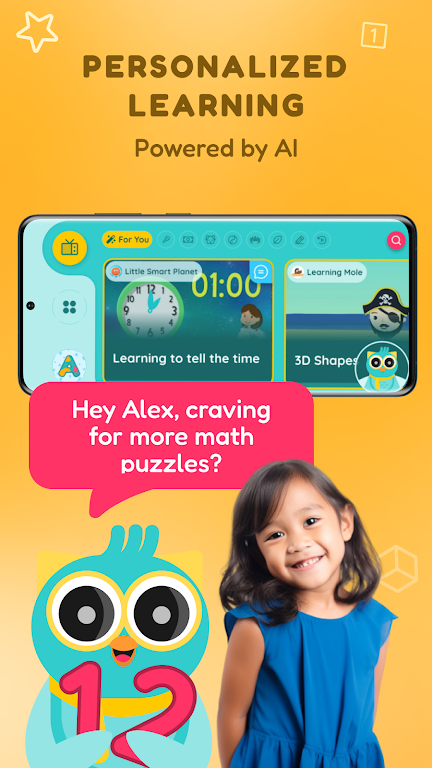 Schermata Kidzovo: Fun Learning for Kids 1