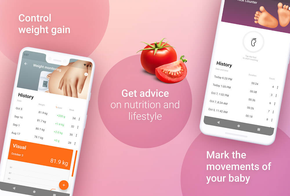 Pregnancy Tracker Mod Captura de tela 1