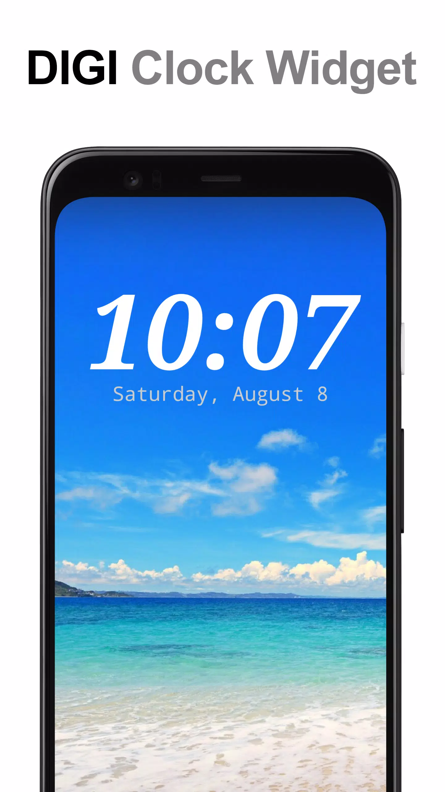 DIGI Clock Widget Zrzut ekranu 0