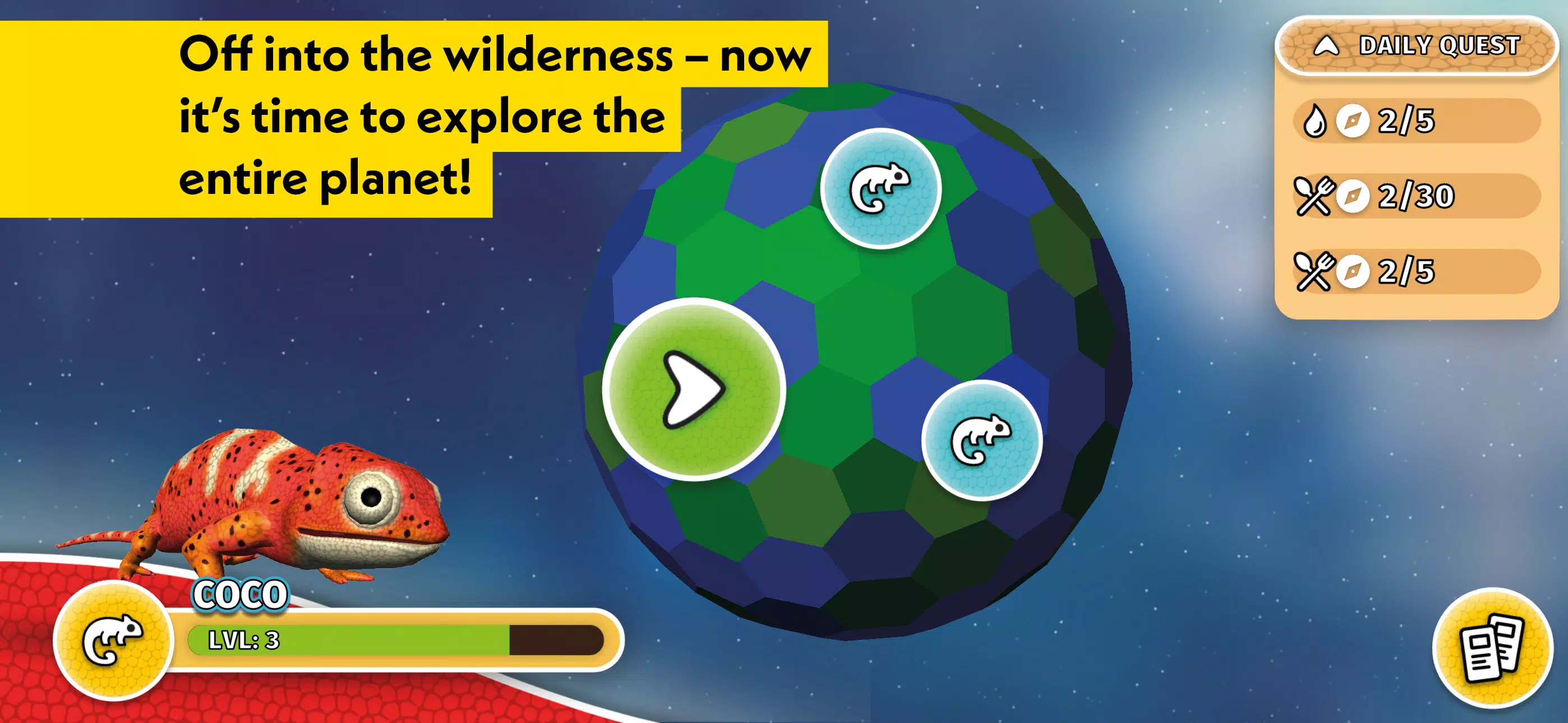 PLANET WOW Wildlife Adventure Capture d'écran 1